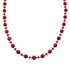 Southwestern Sterling Silver and Coral Bead Necklace JX124630
